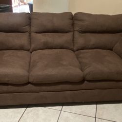  Brown Comfy Couch Alert! Cozy Sofa  