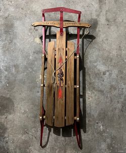 Antique Flexible Flyer Sled
