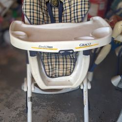 Graco Set, High chair, Baby Swing, Stroller And Car Seat
