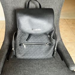 Black MK Backpack 