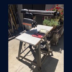 Craftsman Radial Arm Saw With Drill Press