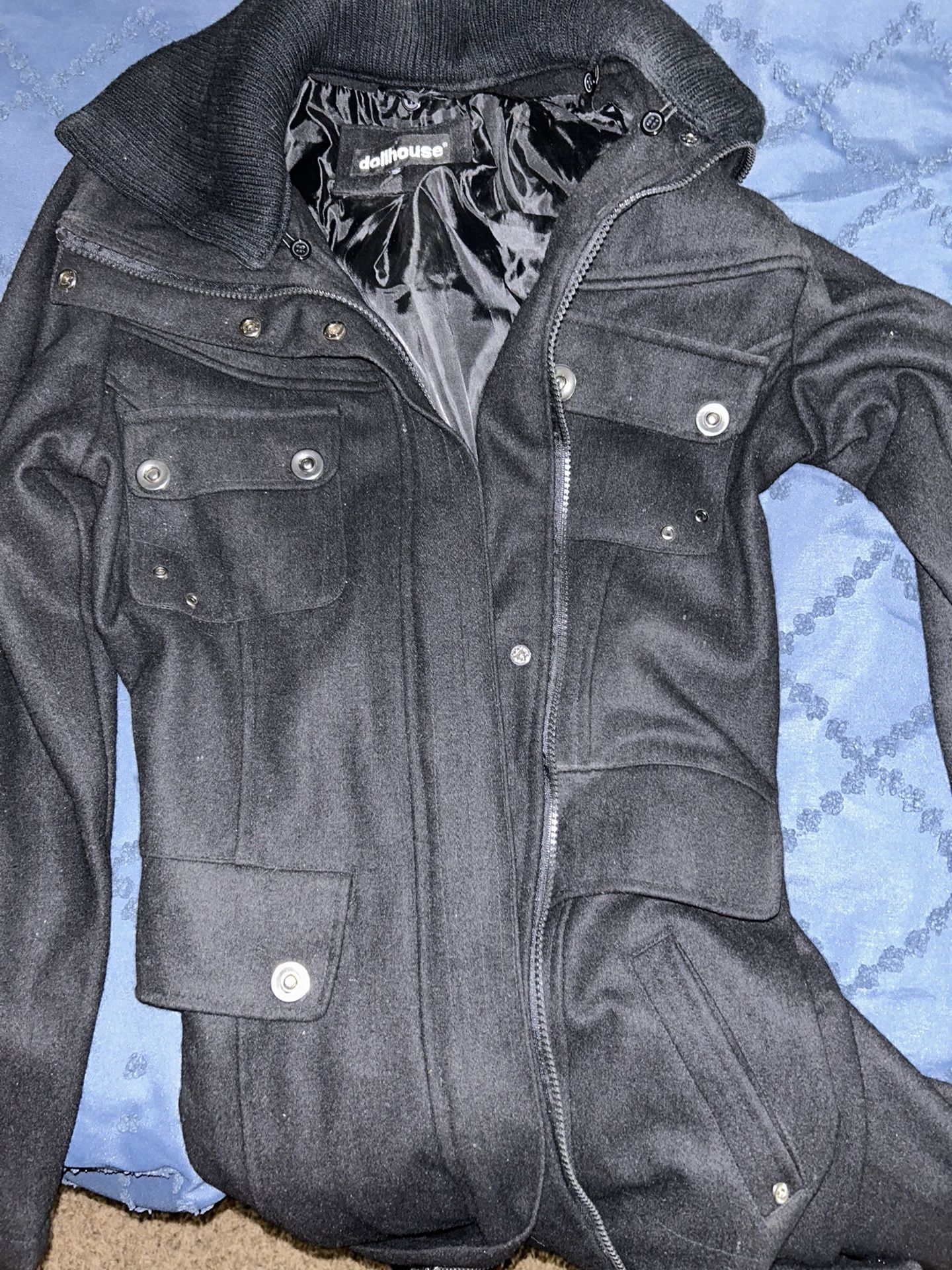 Dollhouse Ladies Black Jacket