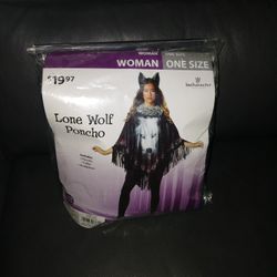 Lone Wolf Poncho