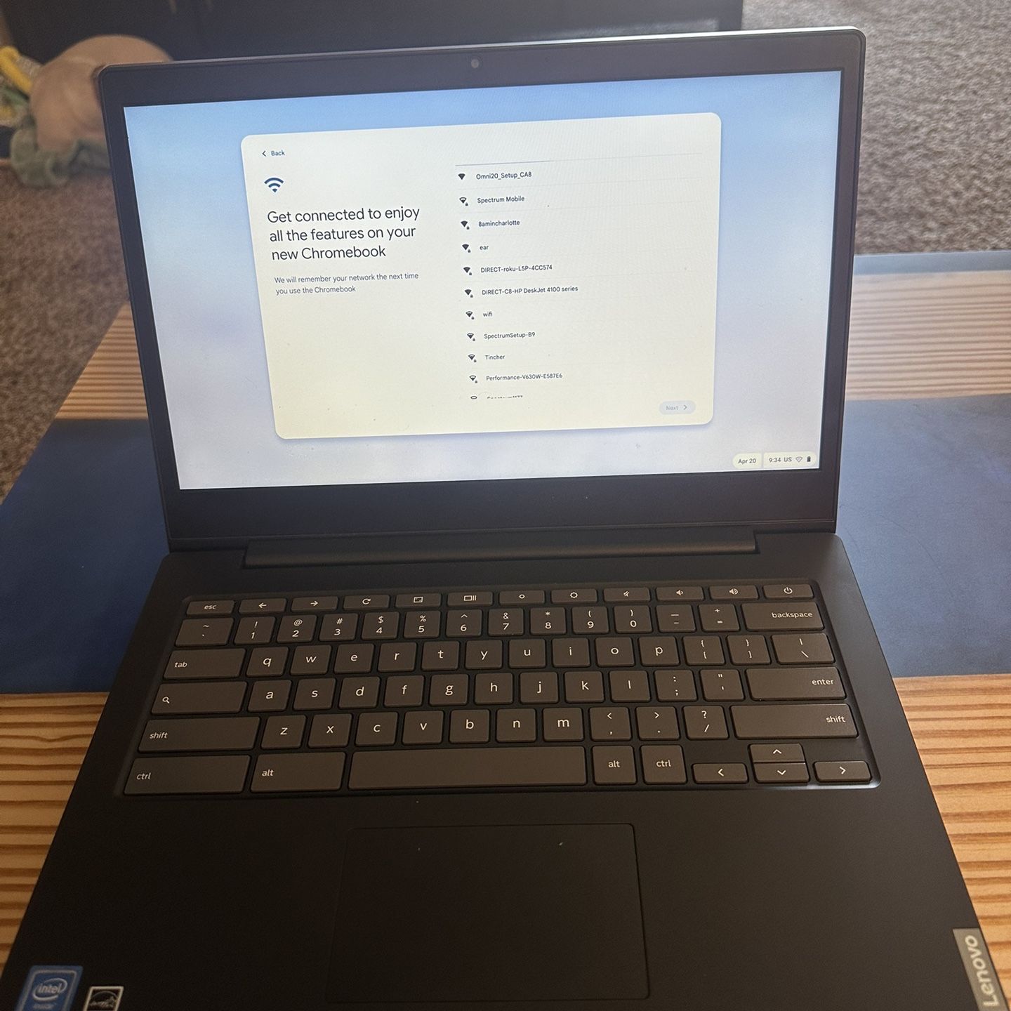 Lenovo Chrome Book Barely Used 