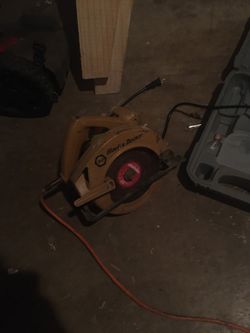 Black and decker circular saw