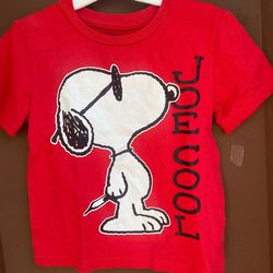 Peanuts Snoopy Red T-shirt 5T