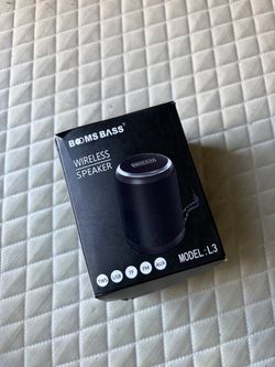 Booms Bass L3 Wireless Bluetooth Speaker