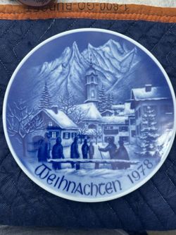 Vintage German Plate