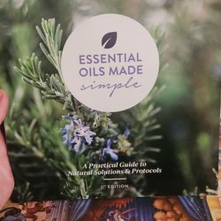 Essential Oil Made Easy  Book Works With Doterra Well
