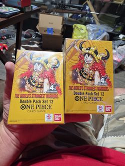 One Piece Card Game Double Pack Set 12 x2