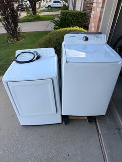 Samsung Washer and Dryer Set