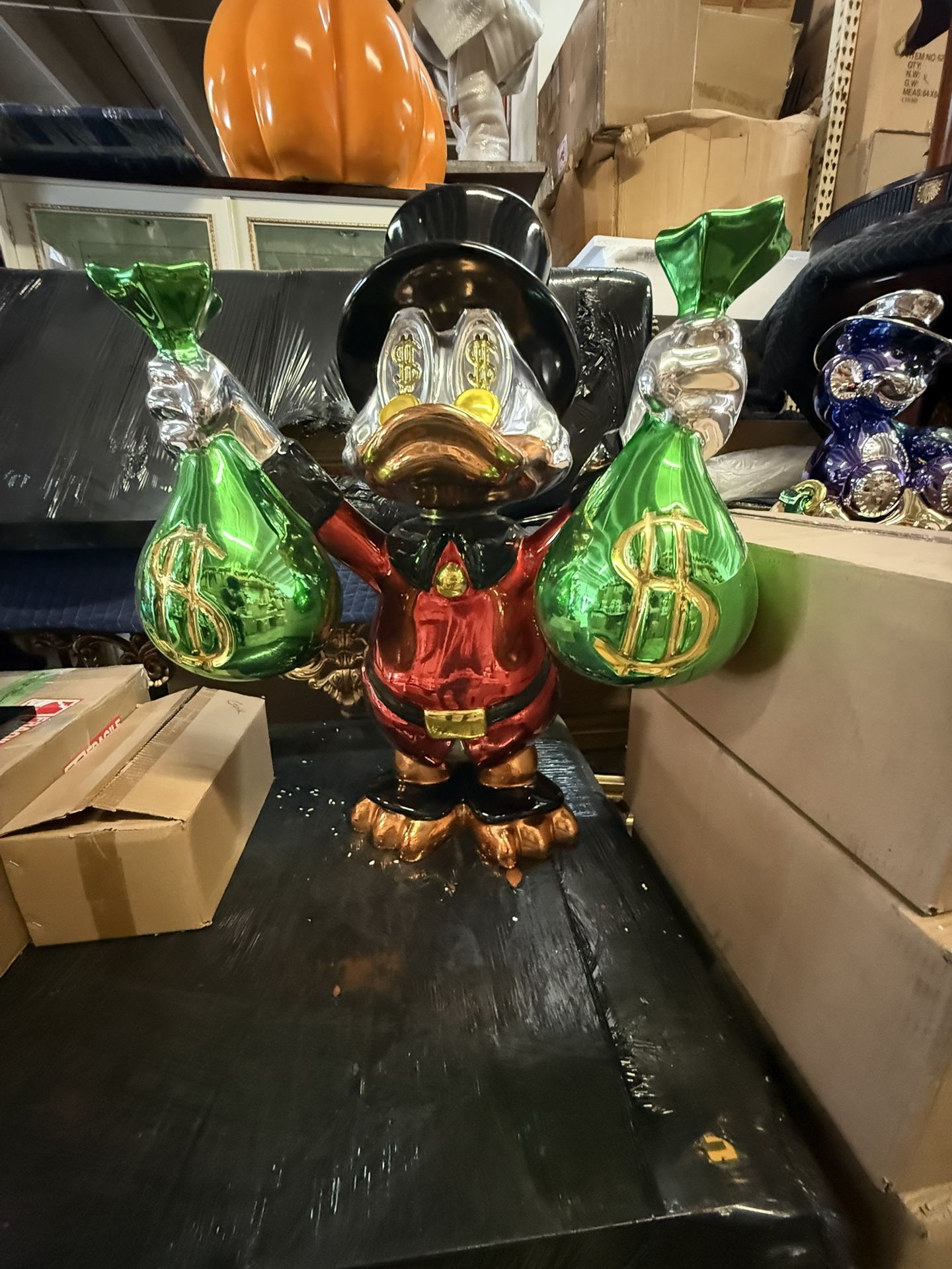 Monopoly Donald Duck Art Piece