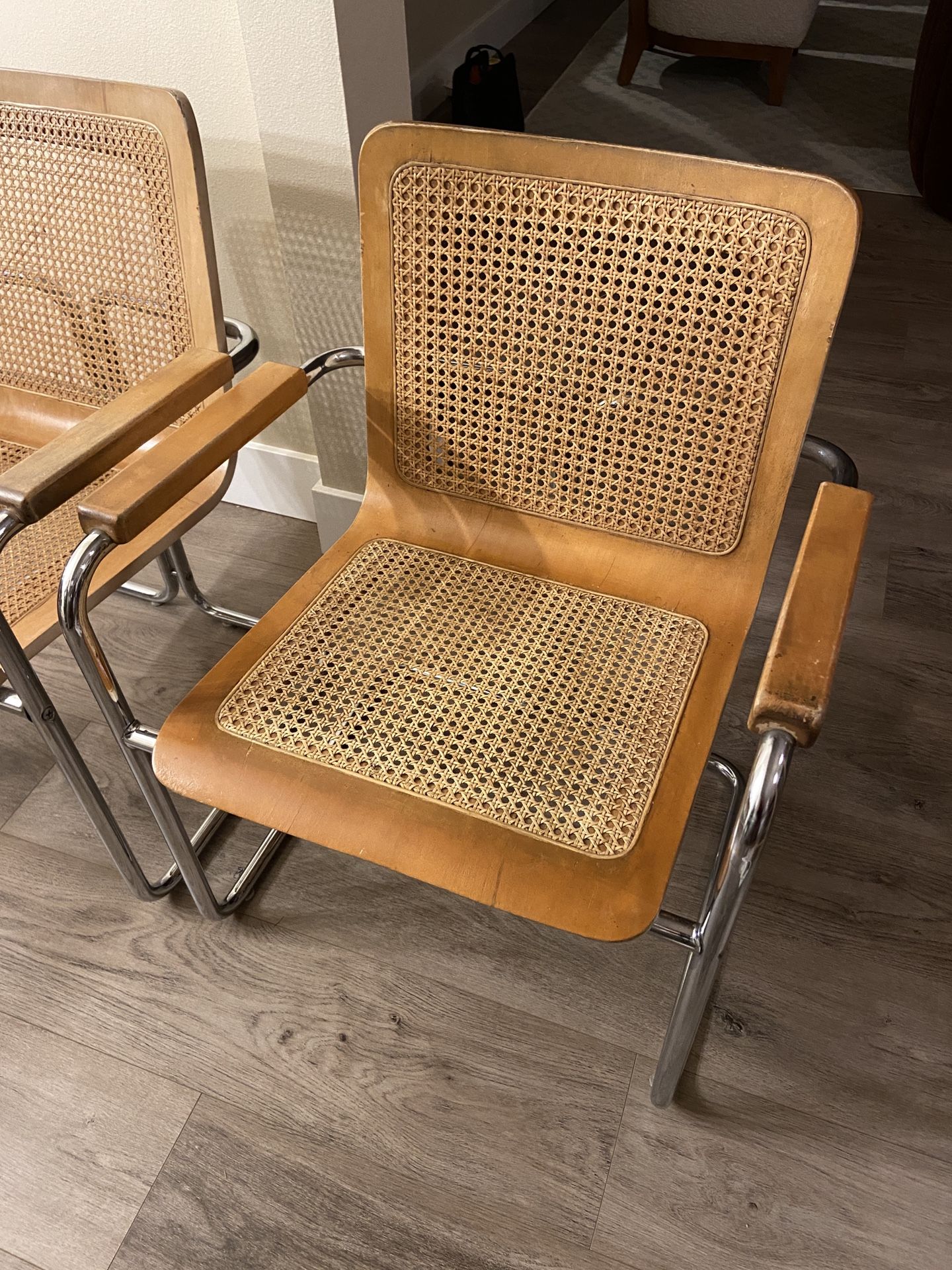 MCM Cane Chairs