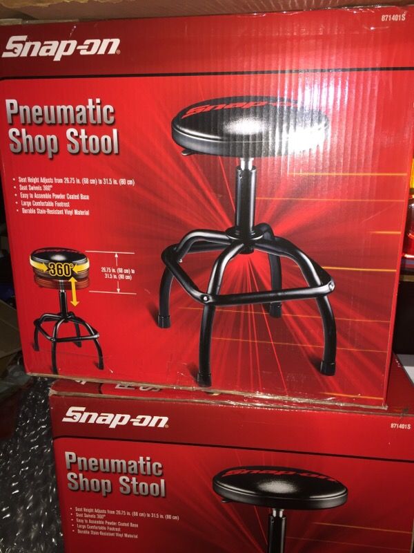 NEW Snap-On Pneumatic Shop Stool