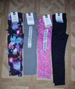 Leggings de nin̈a talla 4/5 6/7 10/12. 14/16 nuevos