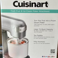 Cuisinart Ice Cream Attachment