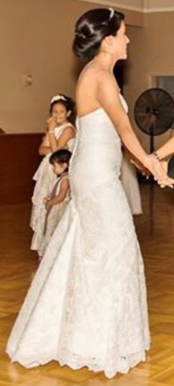 Mermaid lace wedding dress size 4-6