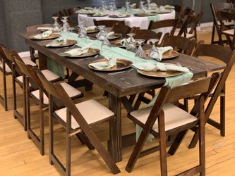 Rustic Wood Barn Tables