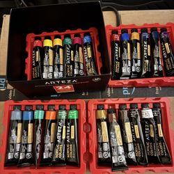 Arteza acrylic 24 colors used