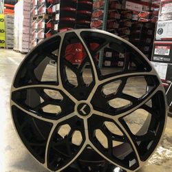 Deals On17" 18" 20 ".22" All Black Or Black Machine 795.00  & Up $100.00 Off 17 &  18 Inches Ends Friday  Wheels Tires Pak Locks Lugs Sensor Available