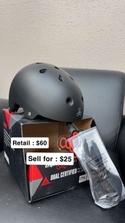 Triple Eight Dual Certified Helmet – New