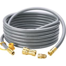25 Feet 1/2 inch ID Natural Gas Grill Hose with Quick Connect Fittings for Grill Heater -!New❗️