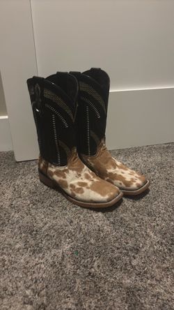 Cowhide boots