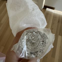 House of Antique Hardware – Vintage Glass Door Knob & Mortise Lock Set (New)