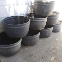 Heavy duty 25 gallon planter Pot Containers