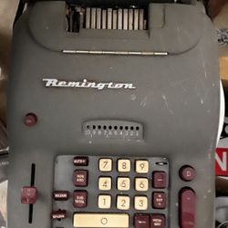  Antique Remington Adding Machine  …Triangle Va 22172 
