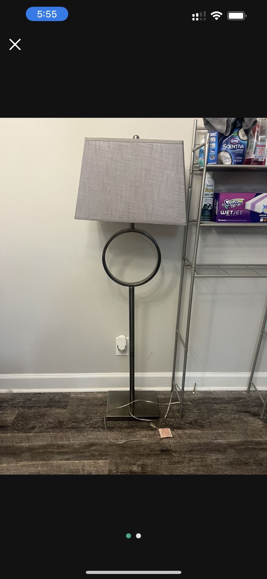 Modern Lamp With Light