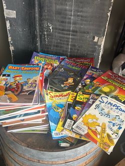 The simpsons comic book collection bundle heavy shipping