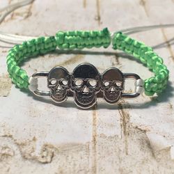 Skull Adjustable Bracelet 