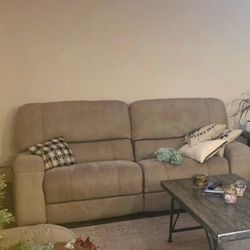 Couch (recliner) MUST BE SOLD ASAP