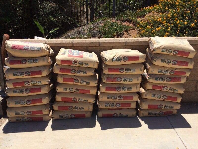 Victor plastic cement cemex 94 lbs for Sale in Riverside, CA - OfferUp