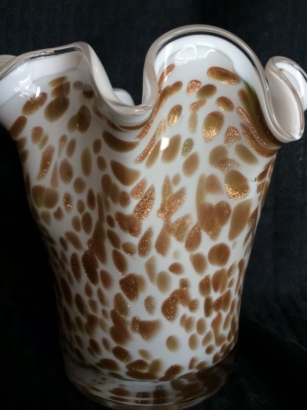 Zorza Handblown Polish Handkerchief Candle
