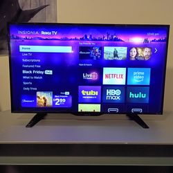 40" Insignia Roku Smart TV w/ remote