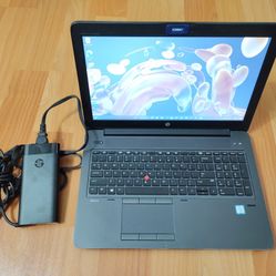 HP Zbook 15 Gen 3 mobile workstation gaming laptop computer
