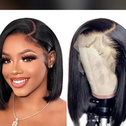Bob Lace Wig Human hair 13/4 Lace Front 