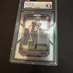 Drake London Rookie Graded 9.5