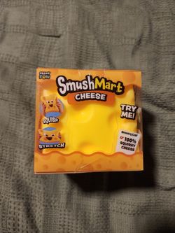 Crazy Fun SmushMart Cheese Squishy Toy