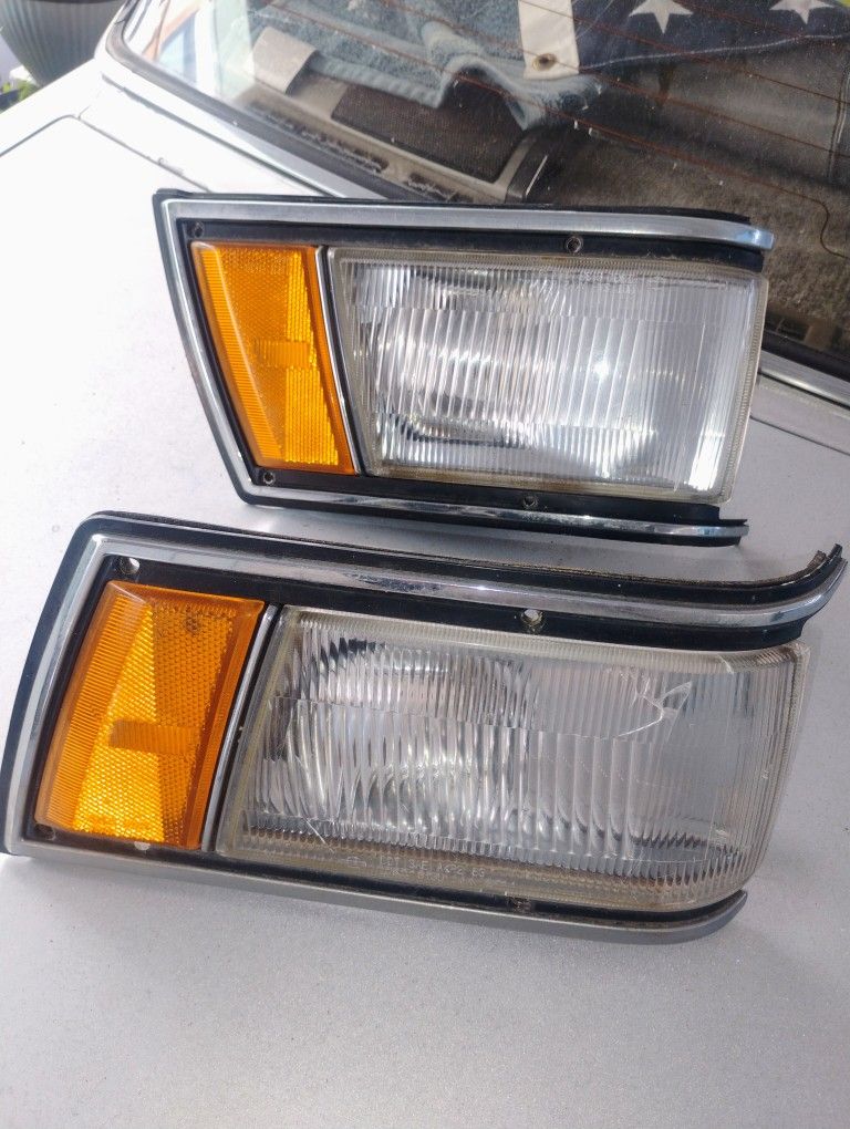 Headlights.    For. 1985.  Nissan Maxima 