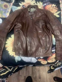 Men's Brown Leather Jacket