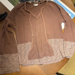 Prana Knot Sweater Crew/V Neck
