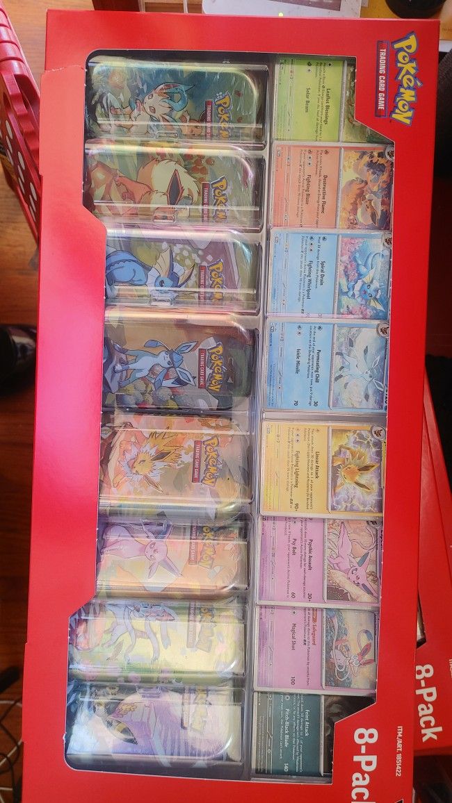 Pokemon Tin Cards