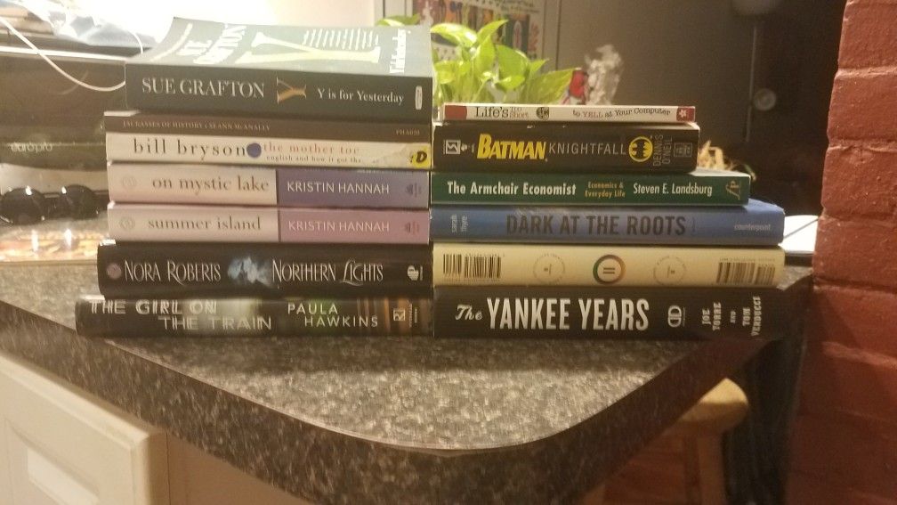 13 Assorted Bestselling Books