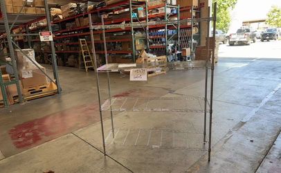 Clearance W59xD17xH71 4 Tier Wire Shelving Shelves 105379L0605