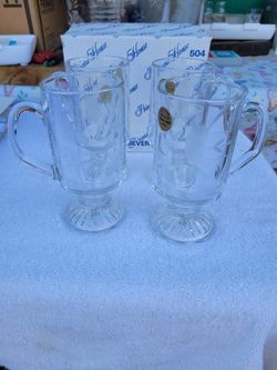 Vintage Princess House Irish Coffee Cups 