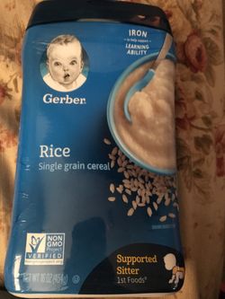 Baby cereal