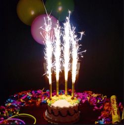 Sparkling Cake Candles  ✨